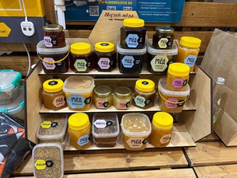 Пчелотека на выставке "Свой дом" в Новосибирске